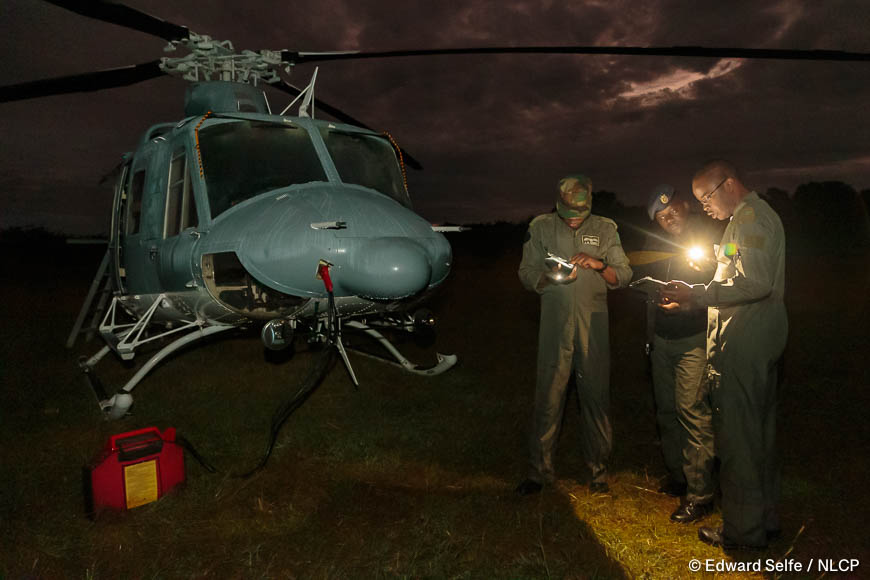 Images of the rescue a wild black rhino and his safe return to north luangwa national park.