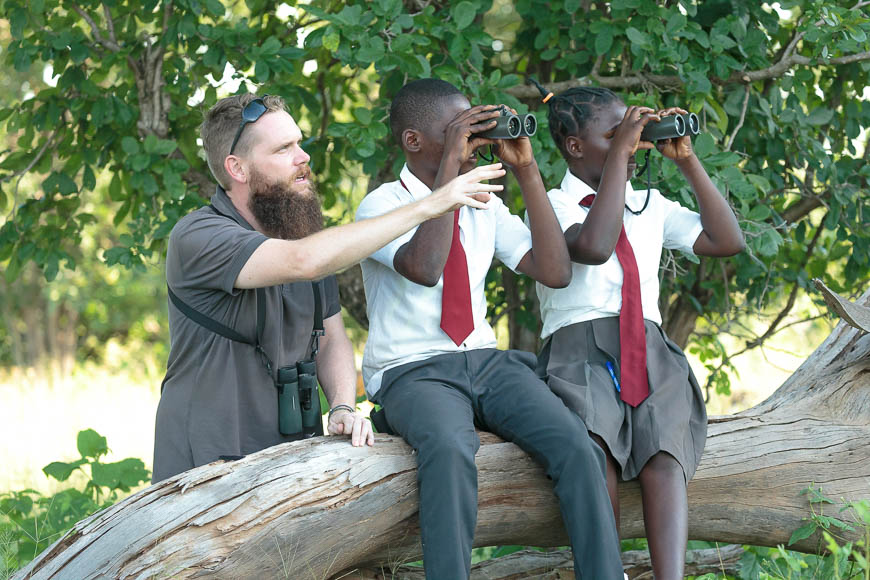 Wildlife image from photo safari with edward selfe in south luangwa national park.